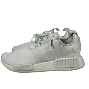 adidas NMD R1 Triple White Sneakers Mens 10 / Womens 11 Boost Running Shoes